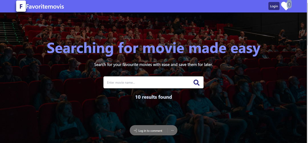 Movie Searching Application